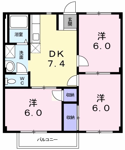 アーリー有ノ木 間取り