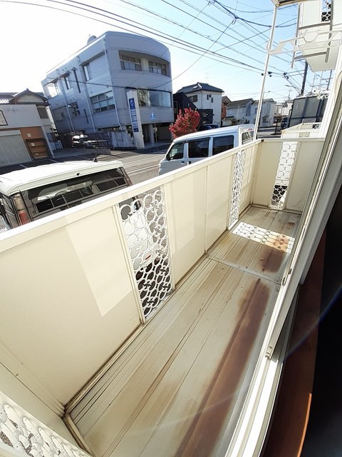 ハイツＫＵＷＡＯ ベランダ