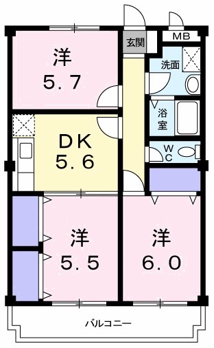 セレニオンハイツ 間取り