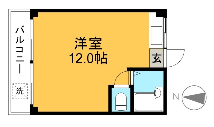 アゼリア３０ 305号室 間取り