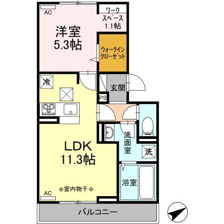 サンフィールド高須 間取り図