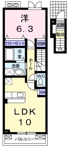 ブラウェ　フェーゲル 間取り