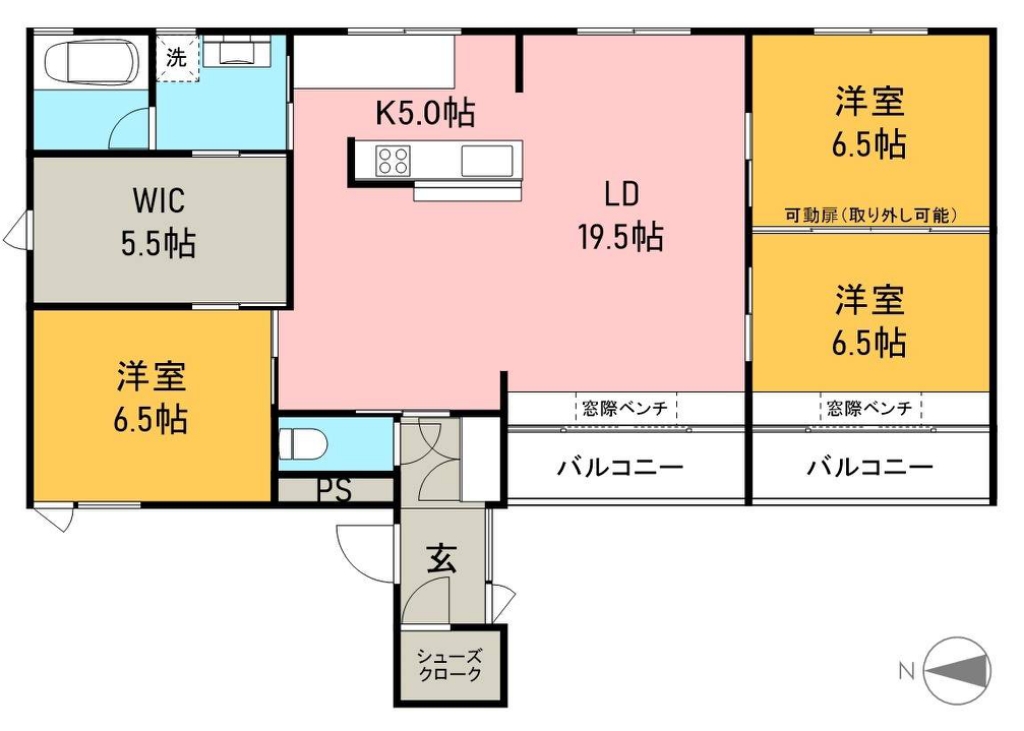 ＲＥＴＯＲＯＷＡ（レトロワ） 203号室 間取り