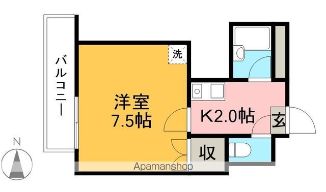 アーバンダイワ 302号室 間取り