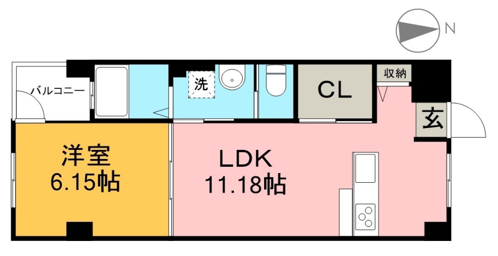 ＨＡＲＩＭＡＹＡ　ＳＴＡＹ’Ｓ 405号室 間取り