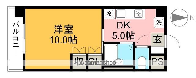 ＮＫオーシャンヒル 102号室 間取り