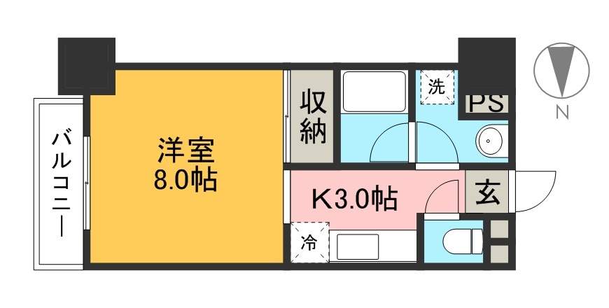 セントビレッジ 302号室 間取り
