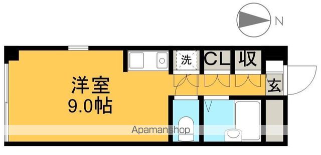 スカーラー１５３２ 2A号室 間取り