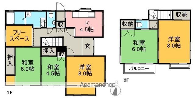 大原邸 間取り