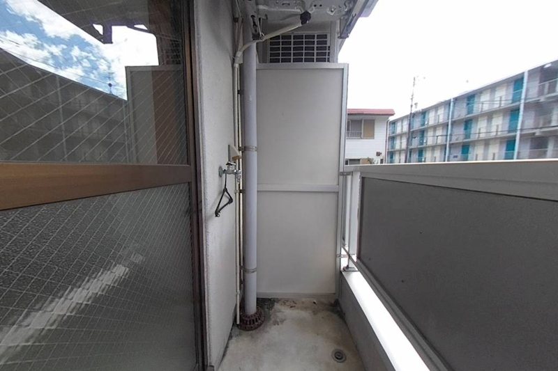 ユニバーシティハウス ベランダ