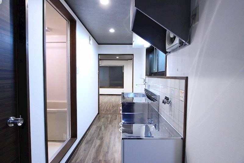 ハイツ片岡 玄関