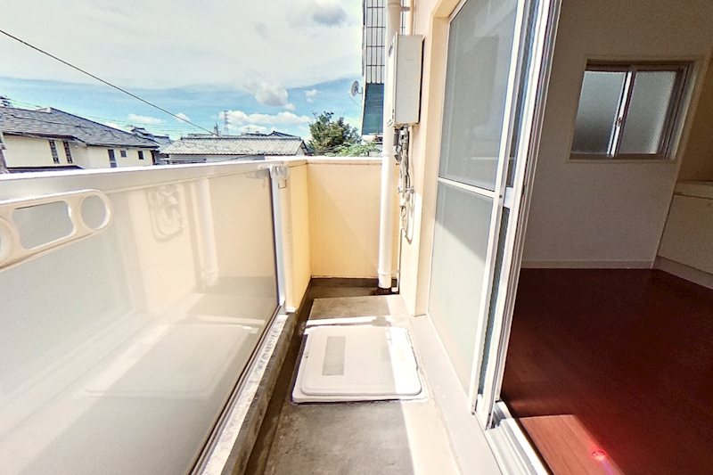 多賀ハイツ ベランダ