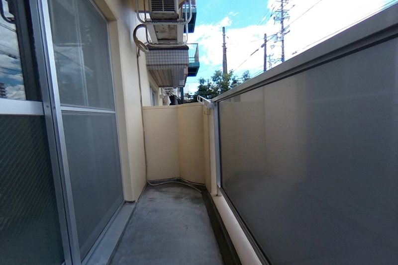 多賀ハイツ ベランダ