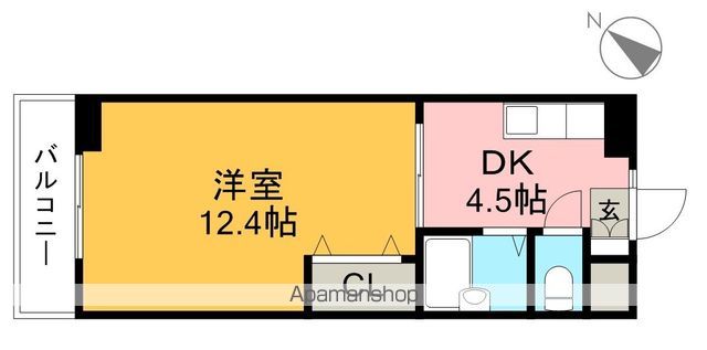 ロゼ３ 307号室 間取り