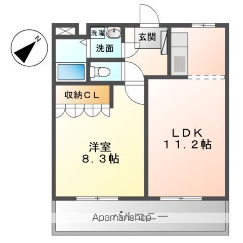 ベイサイドパレス横浜 203号室 間取り