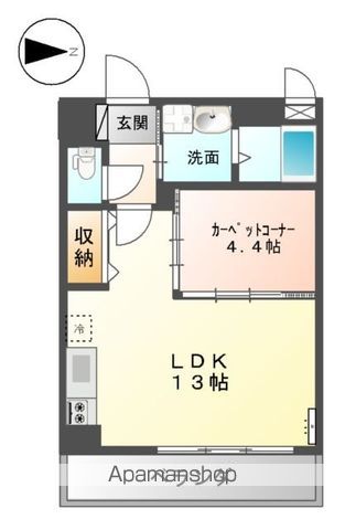 トロイメライ 203号室 間取り