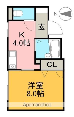 シャーメゾン・スゥイング 202号室 間取り