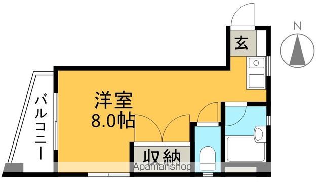 レジデンス・オーキッド 301号室 間取り