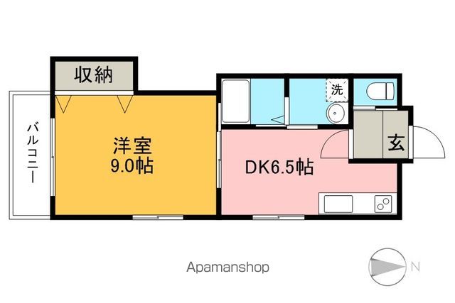 マンション光 301号室 間取り