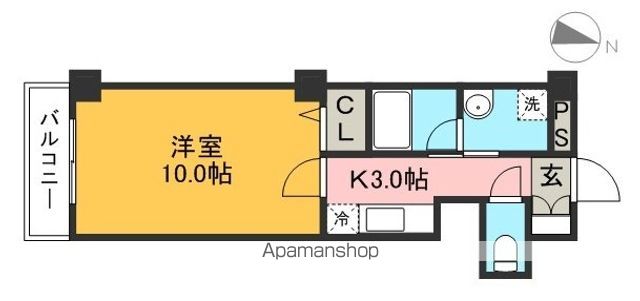 ＣＬＡＳＳ・Ｙ 703号室 間取り