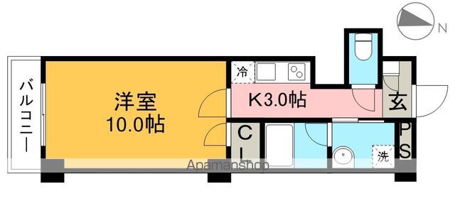 ＣＬＡＳＳ・Ｙ 702号室 間取り