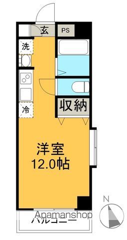 フィットハイム青柳 401号室 間取り