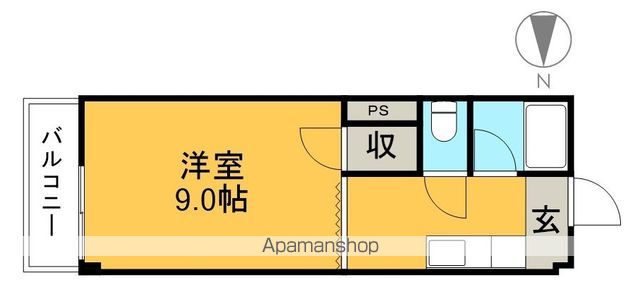 セグエンテ 203号室 間取り