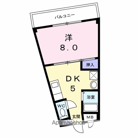 サーベイテックⅡ 303号室 間取り