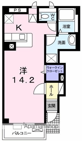 アヴァン　パルク　Ｎ 102号室 間取り