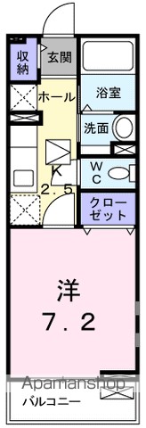 ブライト　ジュネス 201号室 間取り