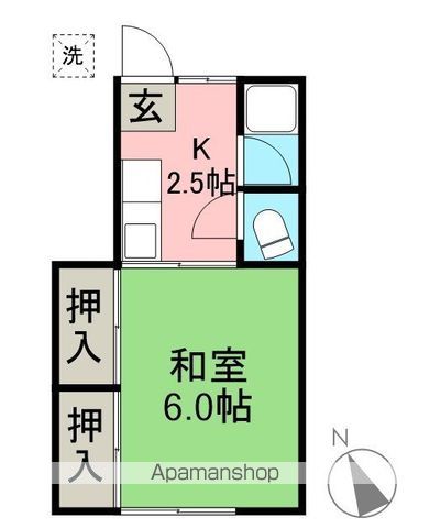 ブルーハイツ一宮東町 303号室 間取り