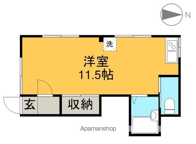 よしのハイツ 101号室 間取り