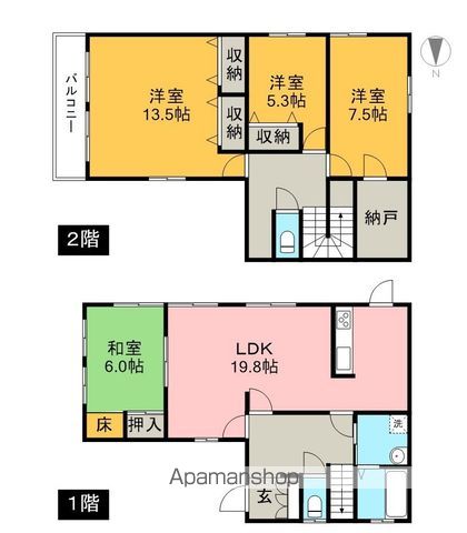 愛宕山Ｏ戸建 間取り