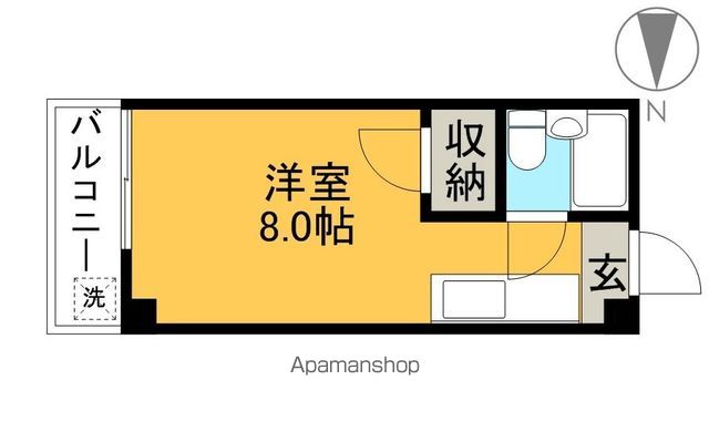 サンフラット 305号室 間取り