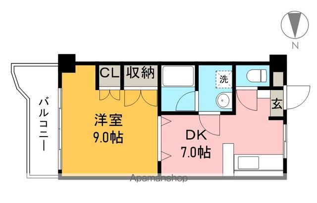 ドリームハウスⅢ 302号室 間取り