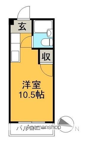 レジデンス優美Ⅰ 403号室 間取り