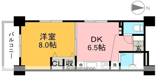 レガシィ２１ 403号室 間取り
