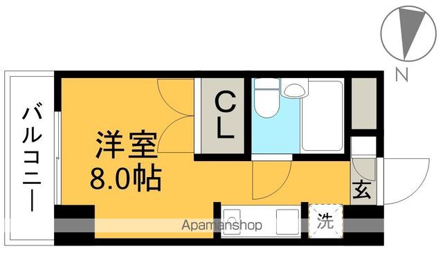 セ・ラ・ヴィ　朝倉 303号室 間取り
