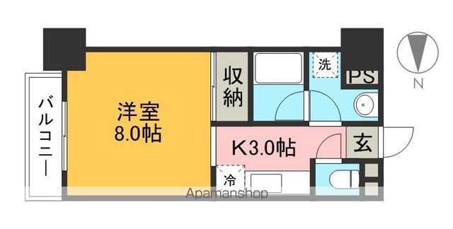 セントビレッジ 502号室 間取り