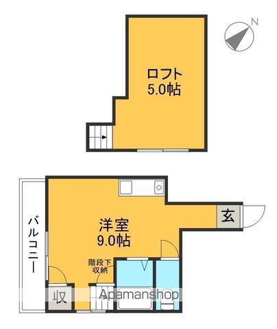 アプリ 301号室 間取り