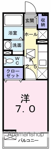 桜 103号室 間取り