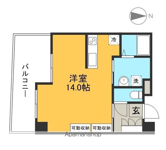ＣＬＡＳＳ・Ｋ 303号室 間取り