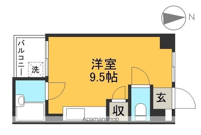 ノースリバーⅠ 303号室 間取り