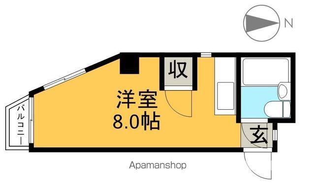 はりまやコーポ 202号室 間取り