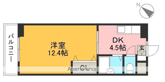 ロゼ３ 903号室 間取り