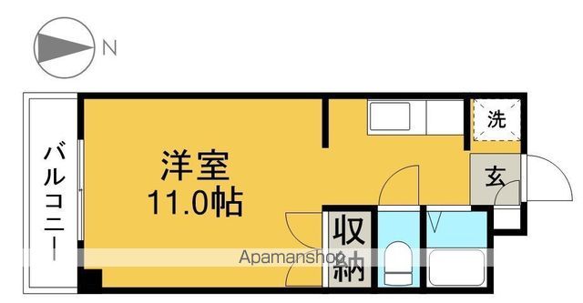 エトワール２１比島 203号室 間取り