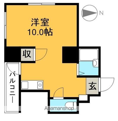 リヴィエラ大川筋 503号室 間取り