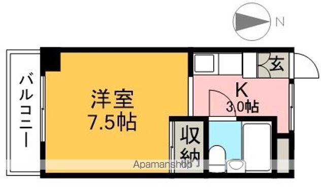 アーバンＢＯＸ 303号室 間取り