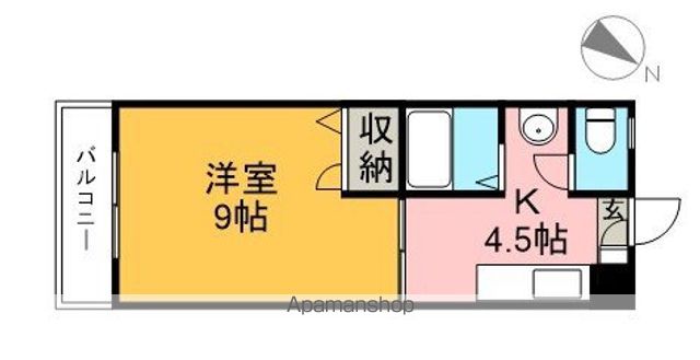 メゾンレーヴ高須 305号室 間取り