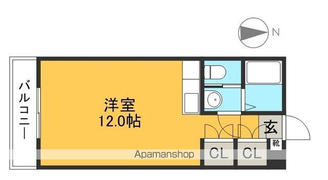 ロゼ２ 803号室 間取り